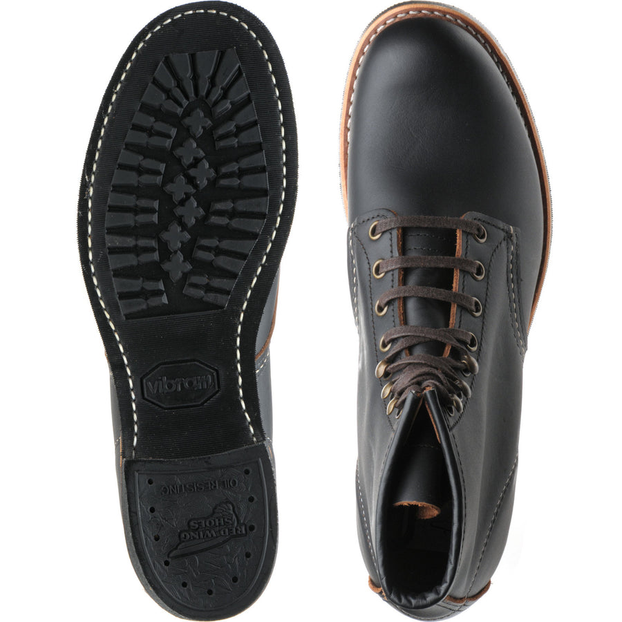 Product image for Red Wing Blacksmith mens rubber-soled boots in black prairie leather (second)