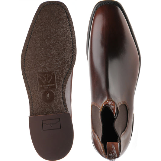 Product image for RM Williams Comfort Craftsman mens rubber-soled Chelsea boots in mid brown calf (second)