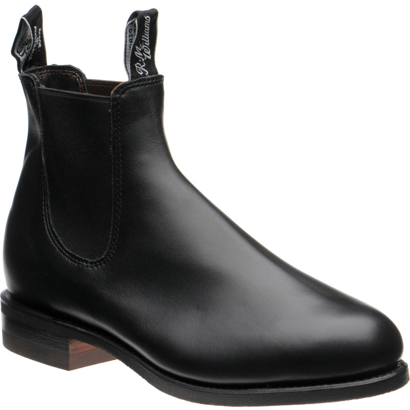 Product image for RM Williams Comfort Turnout in black calf