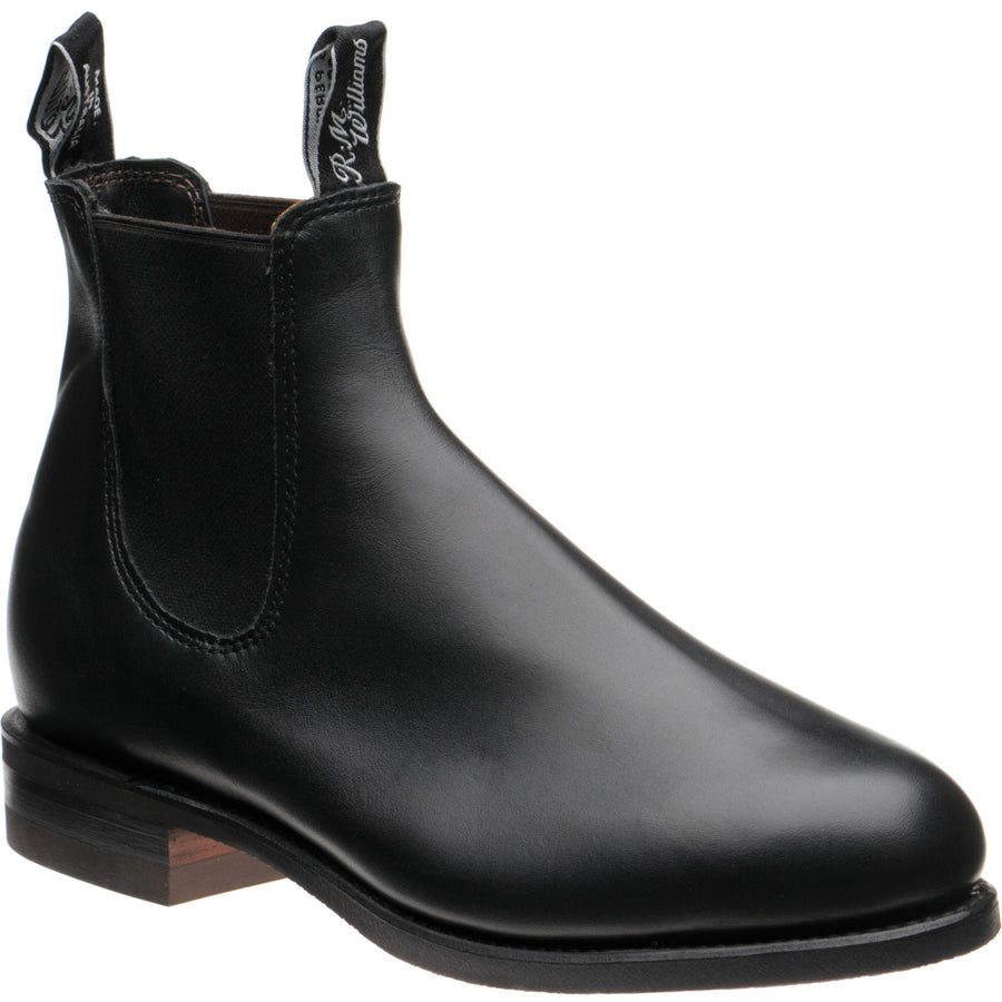 Product image for RM Williams Comfort Turnout in black calf