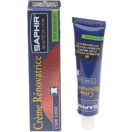 Product image for Saphir Creme Renovatrice Renovating Cream 25 ml in dark brown