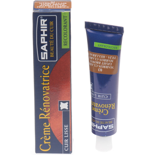 Product image for Saphir Creme Renovatrice Renovating Cream 25 ml in light brown