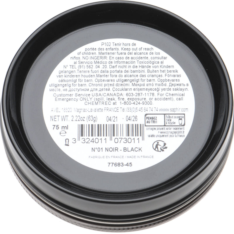 Product image for Saphir Travelers Pate De Luxe in black