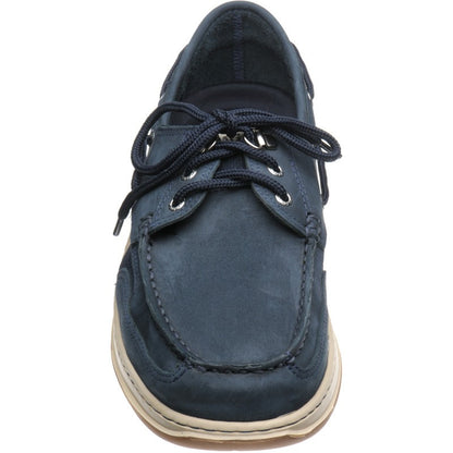 Product image for Sebago Clovehitch mens rubber-soled deck shoes in navy