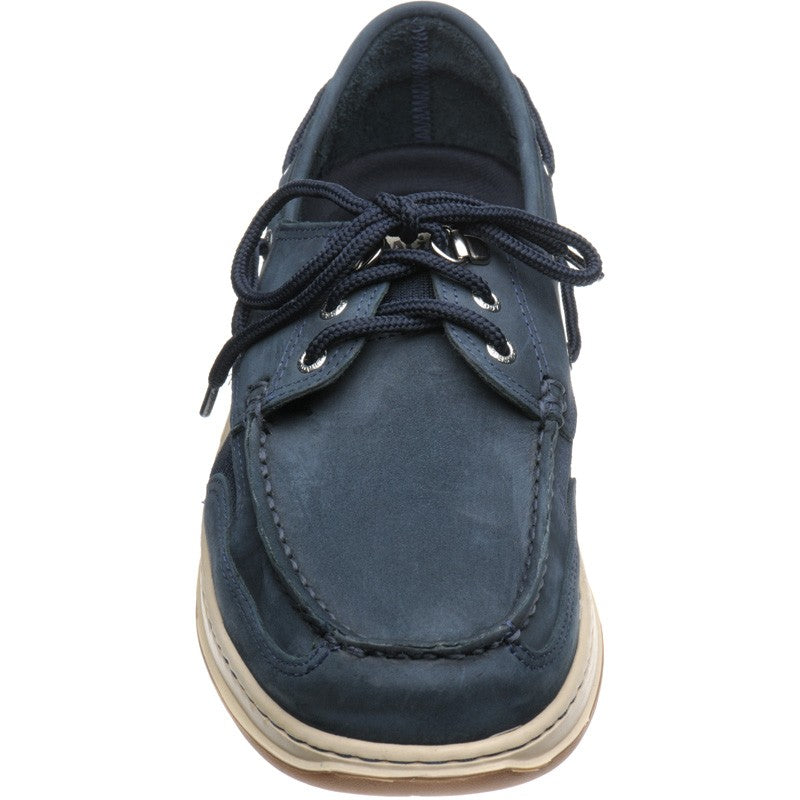 Product image for Sebago Clovehitch mens rubber-soled deck shoes in navy