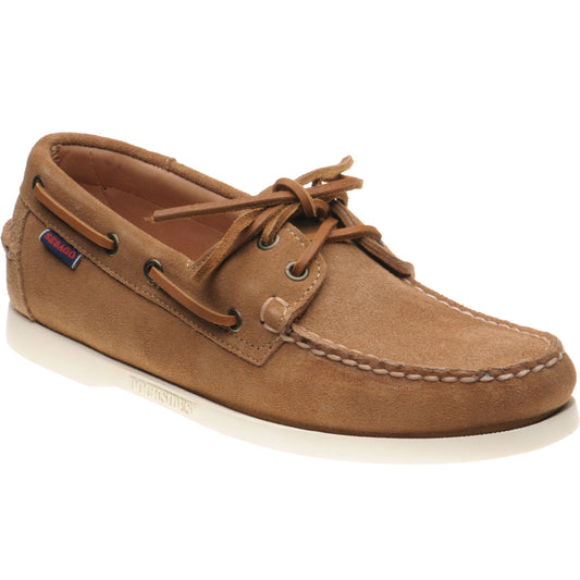 Product image for Sebago Dockside Portland in brown cognac