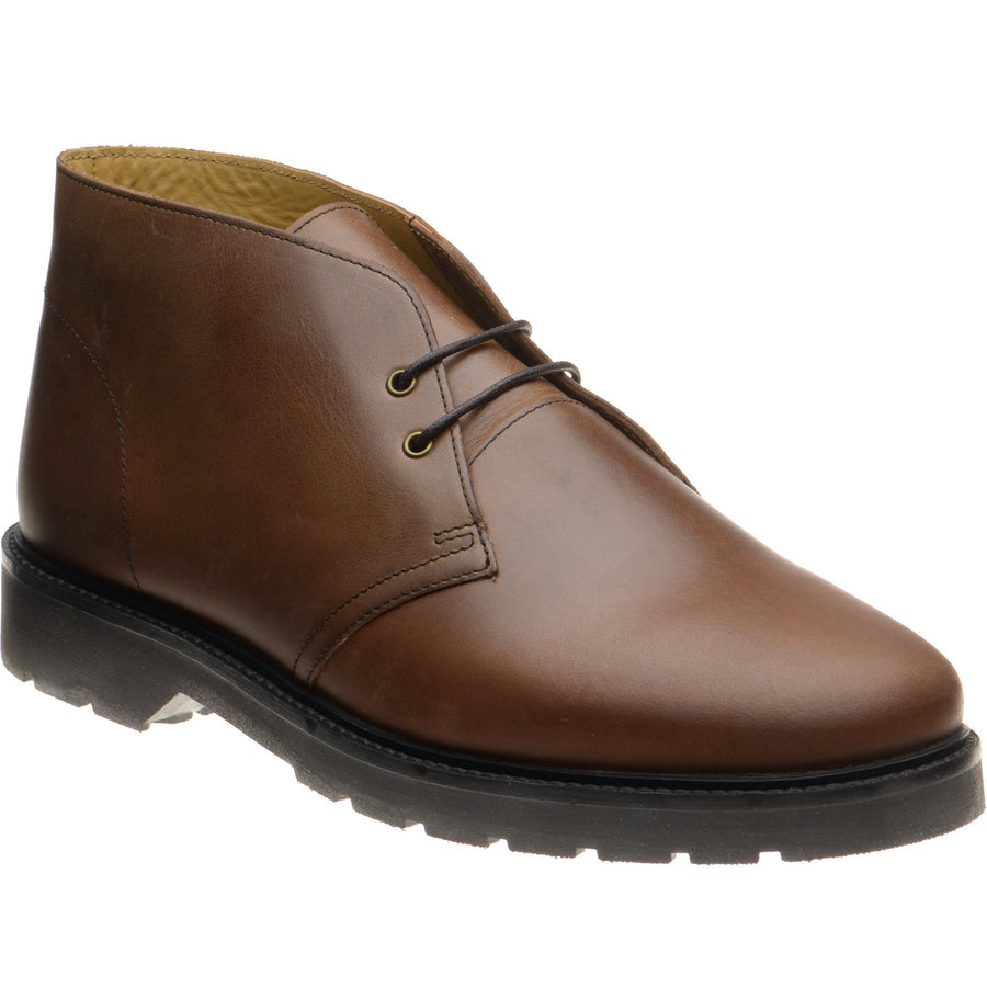 Product image for Solovair Chukka Boot mens rubber-soled boots in brown gaucho (second)
