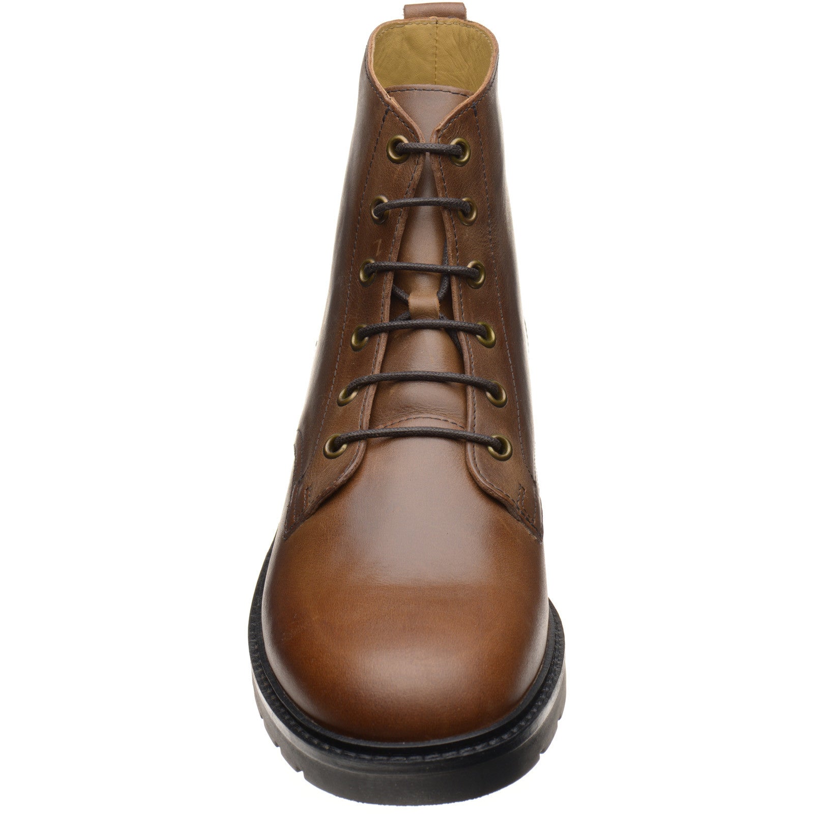 Product image for Solovair Derby Boot mens rubber-soled boots in brown gaucho