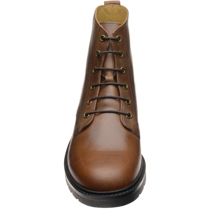Product image for Solovair Derby Boot mens rubber-soled boots in brown gaucho
