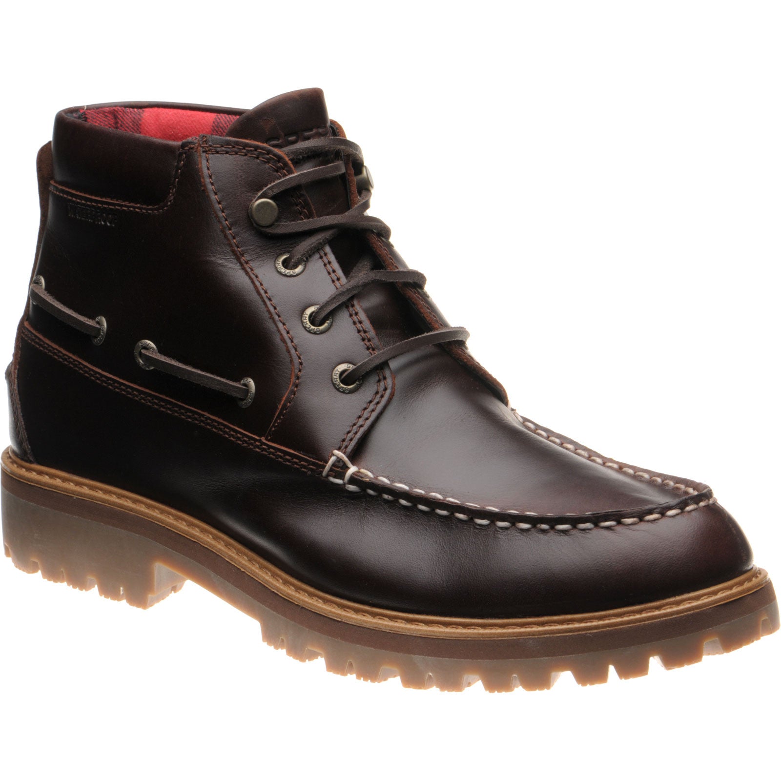 Product image for Sperry AO Lug mens rubber-soled Chukka boots in amaretto (second)