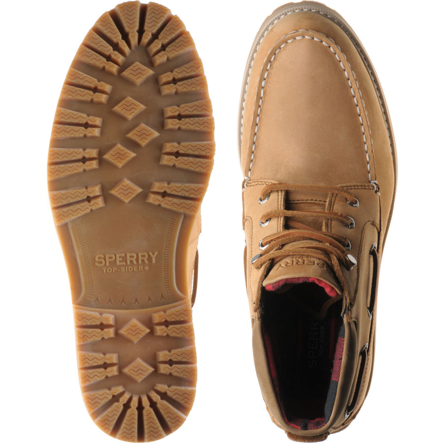 Product image for Sperry AO Lug mens rubber-soled Chukka boots in tan