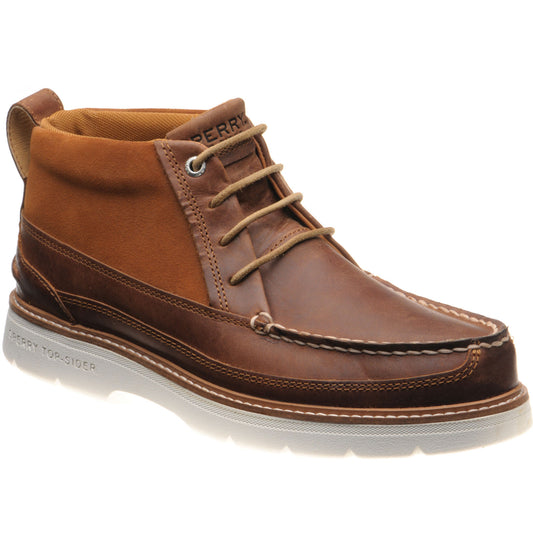 Product image for Sperry Plushwave Lug mens rubber-soled Chukka boots in tan