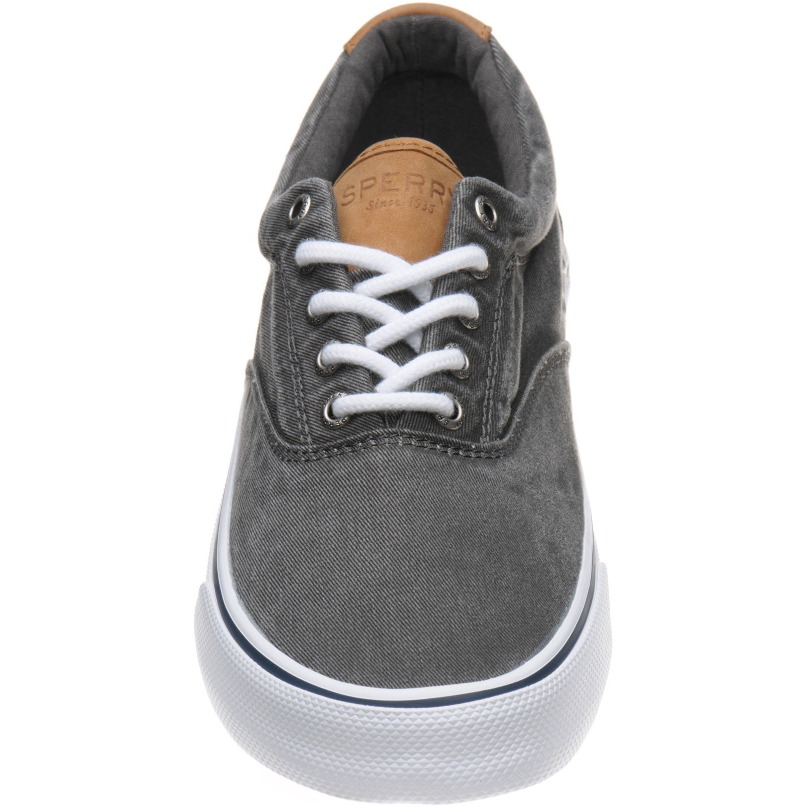 Product image for Sperry Striper II mens rubber-soled Oxfords in black