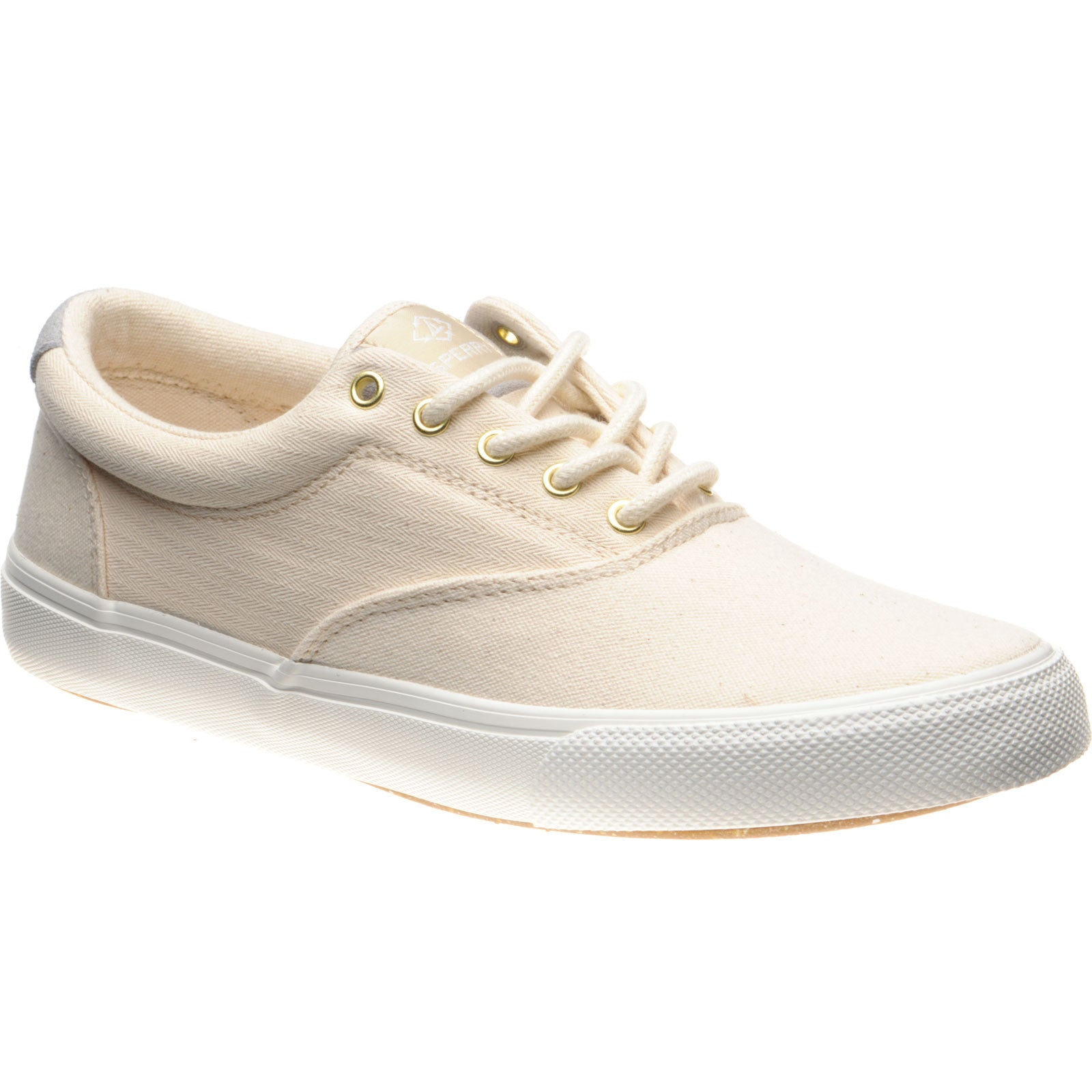 Product image for Sperry Striper II mens rubber-soled Oxfords in natural