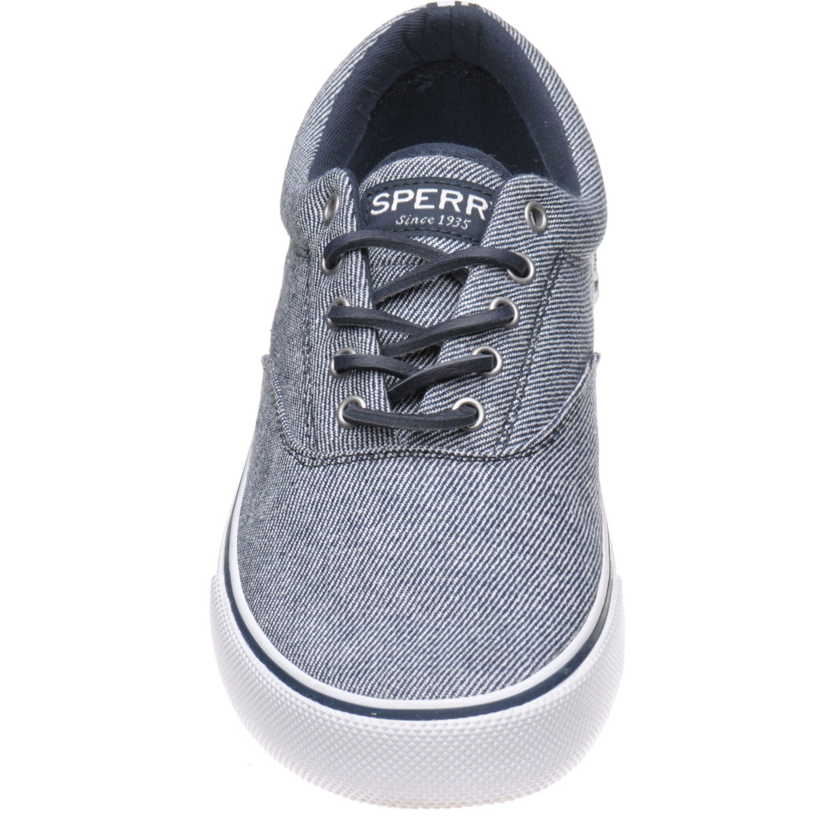 Product image for Sperry Striper II mens rubber-soled Oxfords in navy