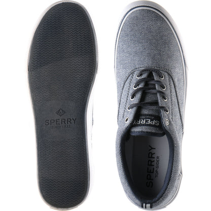 Product image for Sperry Striper II mens rubber-soled Oxfords in navy