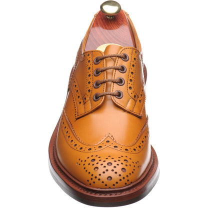 Product image for Trickers Bourton (Rubber) in acorn antique calf