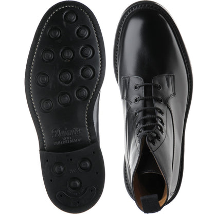 Product image for Trickers Burford (Rubber) in black calf