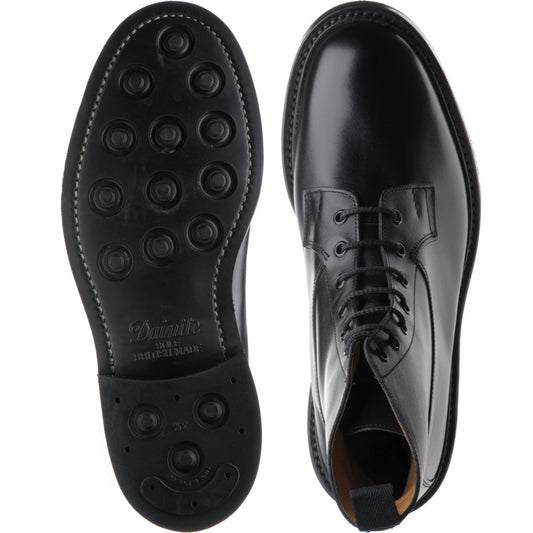 Product image for Trickers Burford (Rubber) in black calf