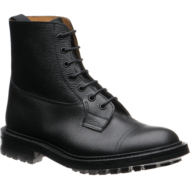 Product image for Trickers Grassmere in black calf grain