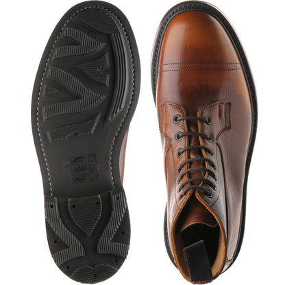 Product image for Trickers Grassmere mens rubber-soled boots in caramel kudu