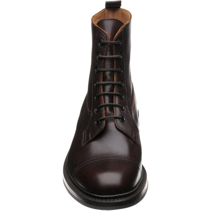 Product image for Trickers Grassmere mens rubber-soled boots in snuff kudu