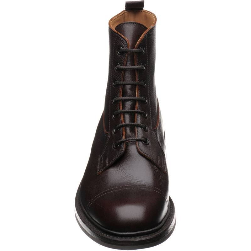 Product image for Trickers Grassmere mens rubber-soled boots in snuff kudu