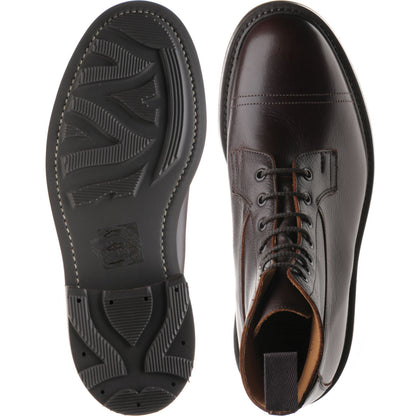Product image for Trickers Grassmere mens rubber-soled boots in snuff kudu
