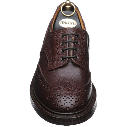 Product image for Trickers Ilkley in brown zug grain