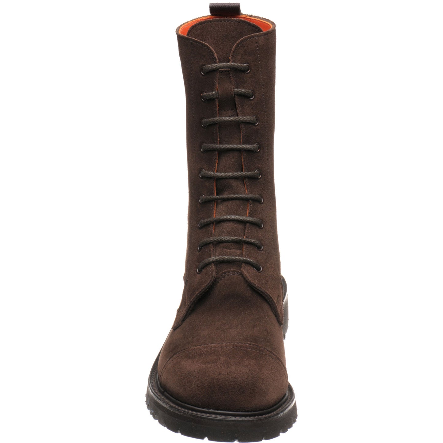 Product image for Trickers Lucia ladies rubber-soled boots in cafe repello suede