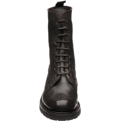 Product image for Trickers Lucia ladies rubber-soled boots in dark brown olivvia deer