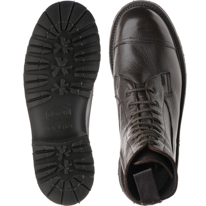 Product image for Trickers Lucia ladies rubber-soled boots in dark brown olivvia deer