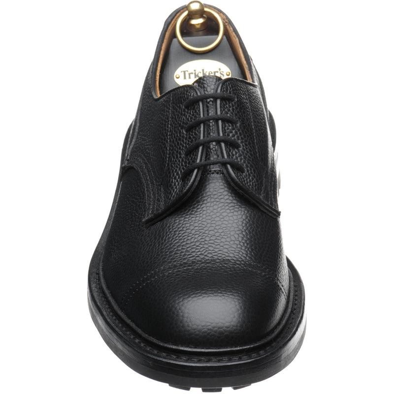 Product image for Trickers Matlock in black calf grain