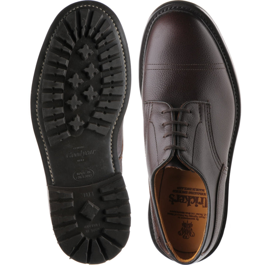 Product image for Trickers Matlock in brown zug grain