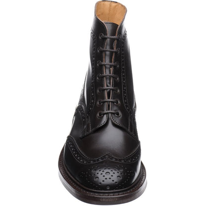 Product image for Trickers Stow (Rubber) in dk brown espresso calf