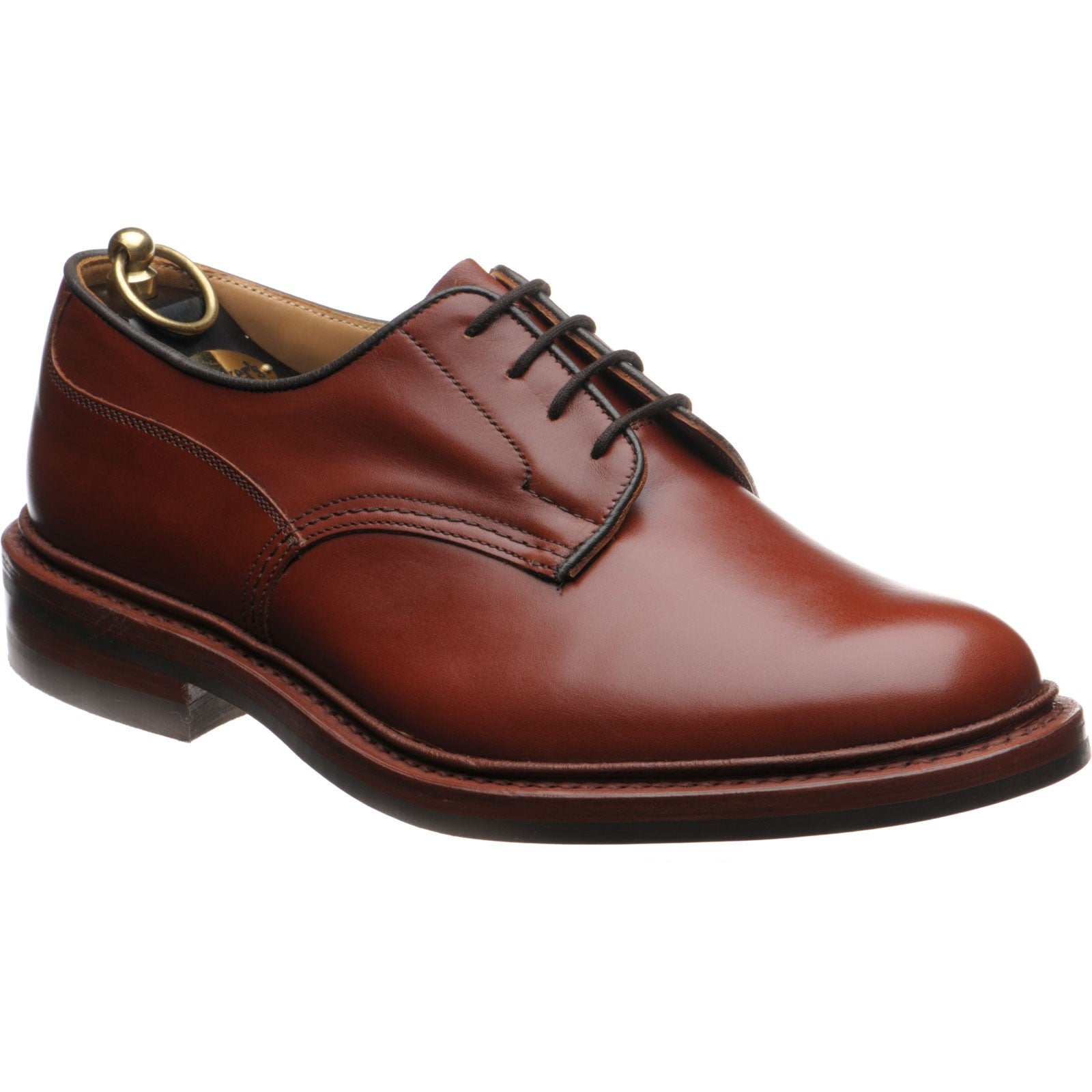 Woodstock rubber soled Derby shoes marron calf