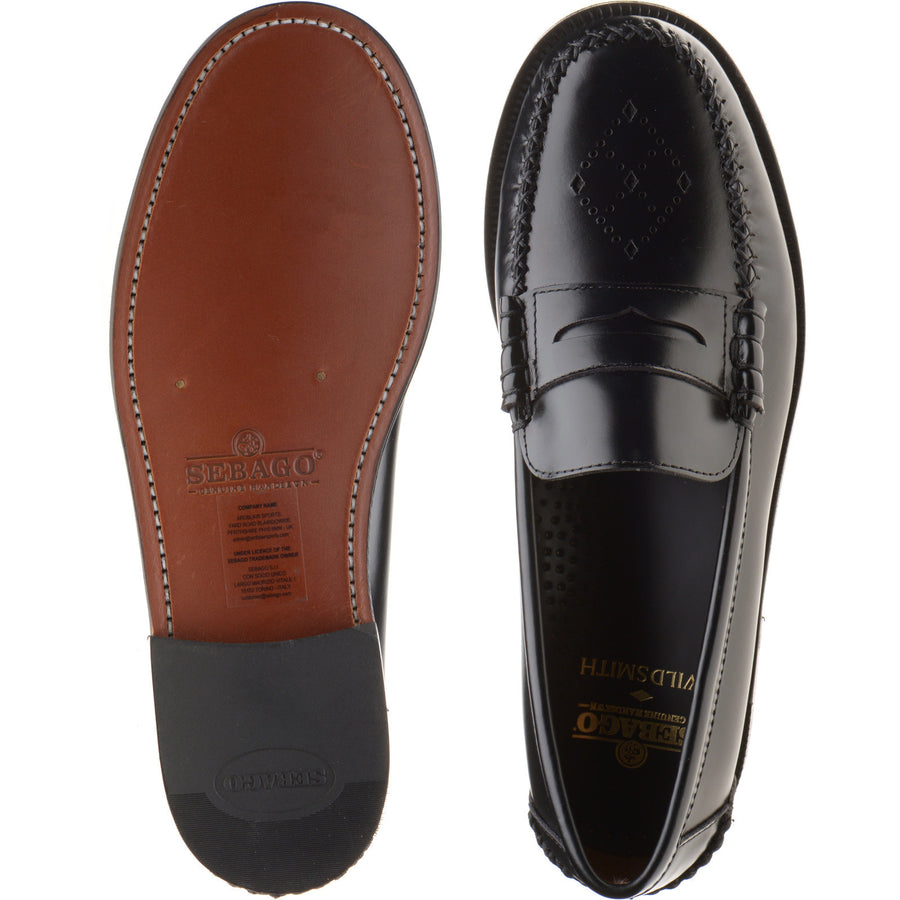 Product image for Wildsmith Dan WS mens loafers in black