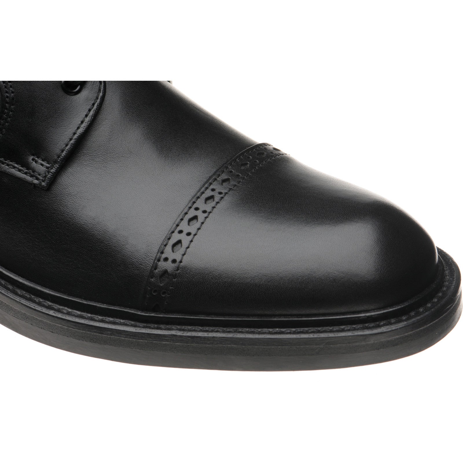 Product image for Wildsmith Model 18 mens rubber-soled boots in black calf (second)