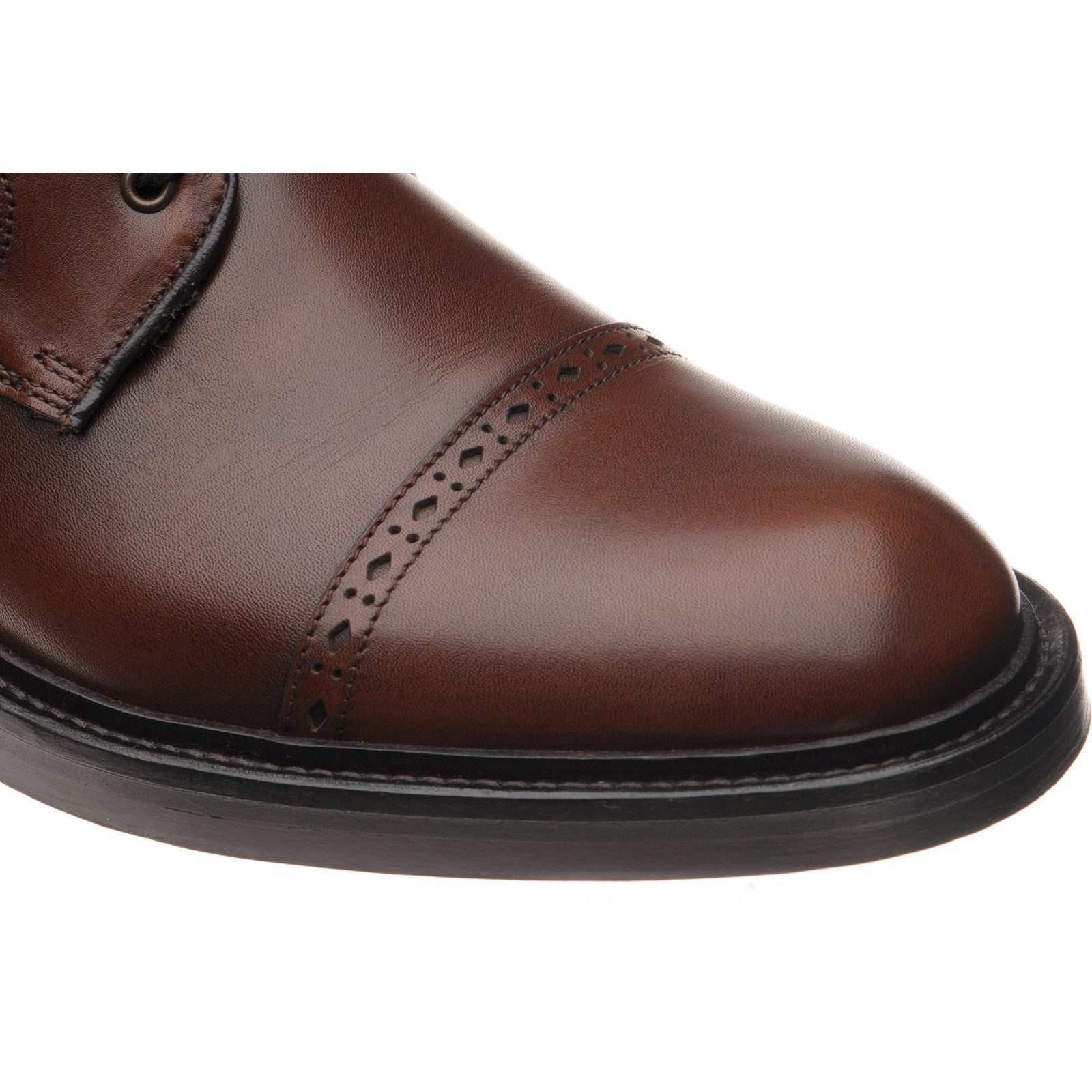Product image for Wildsmith Model 18 mens rubber-soled boots in cognac calf (second)