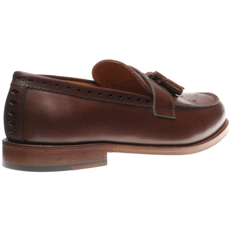 Product image for Wildsmith Model 27 mens tasselled loafers in cognac calf (second)