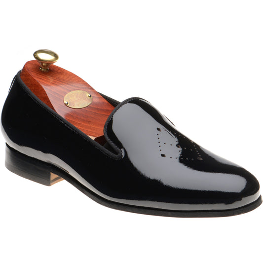 Product image for Wildsmith Model 2 mens house shoes in black patent