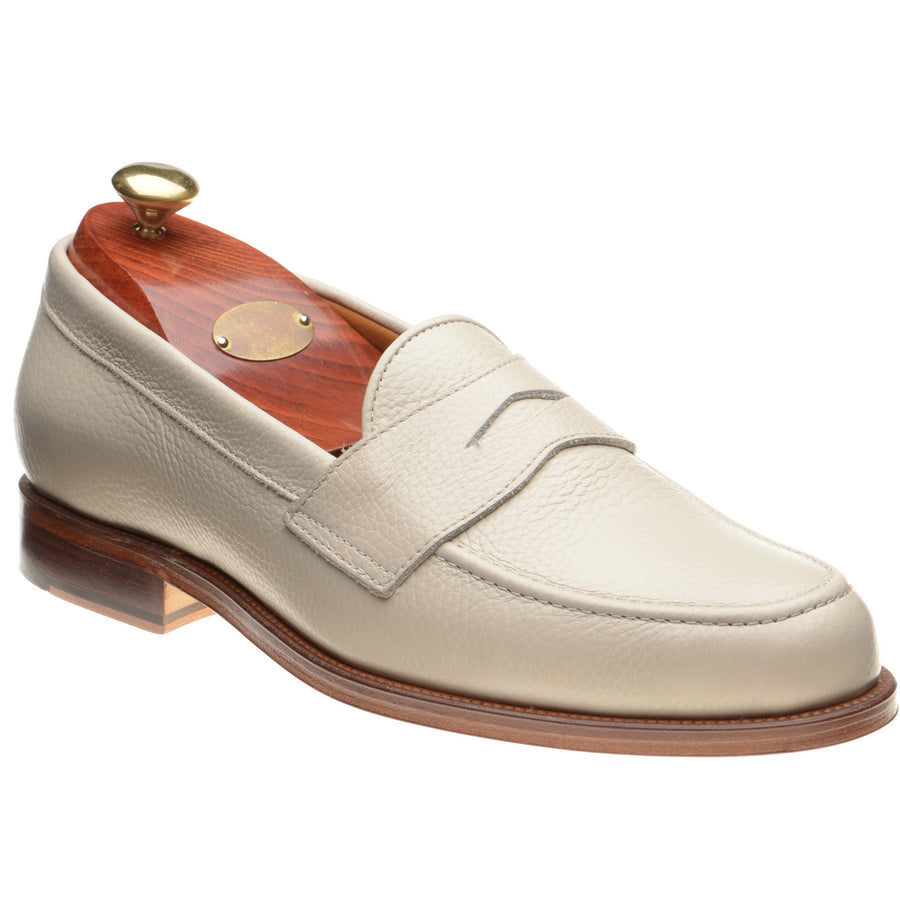 Product image for Wildsmith Model 31 mens loafers in off white grain