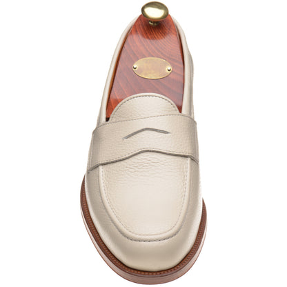 Product image for Wildsmith Model 31 mens loafers in off white grain