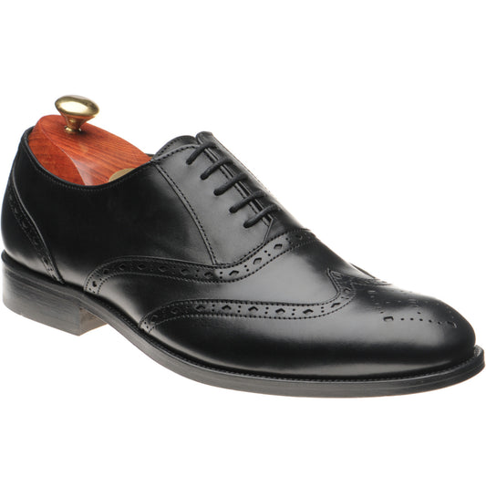 Product image for Wildsmith Model 42 mens brogues in black calf