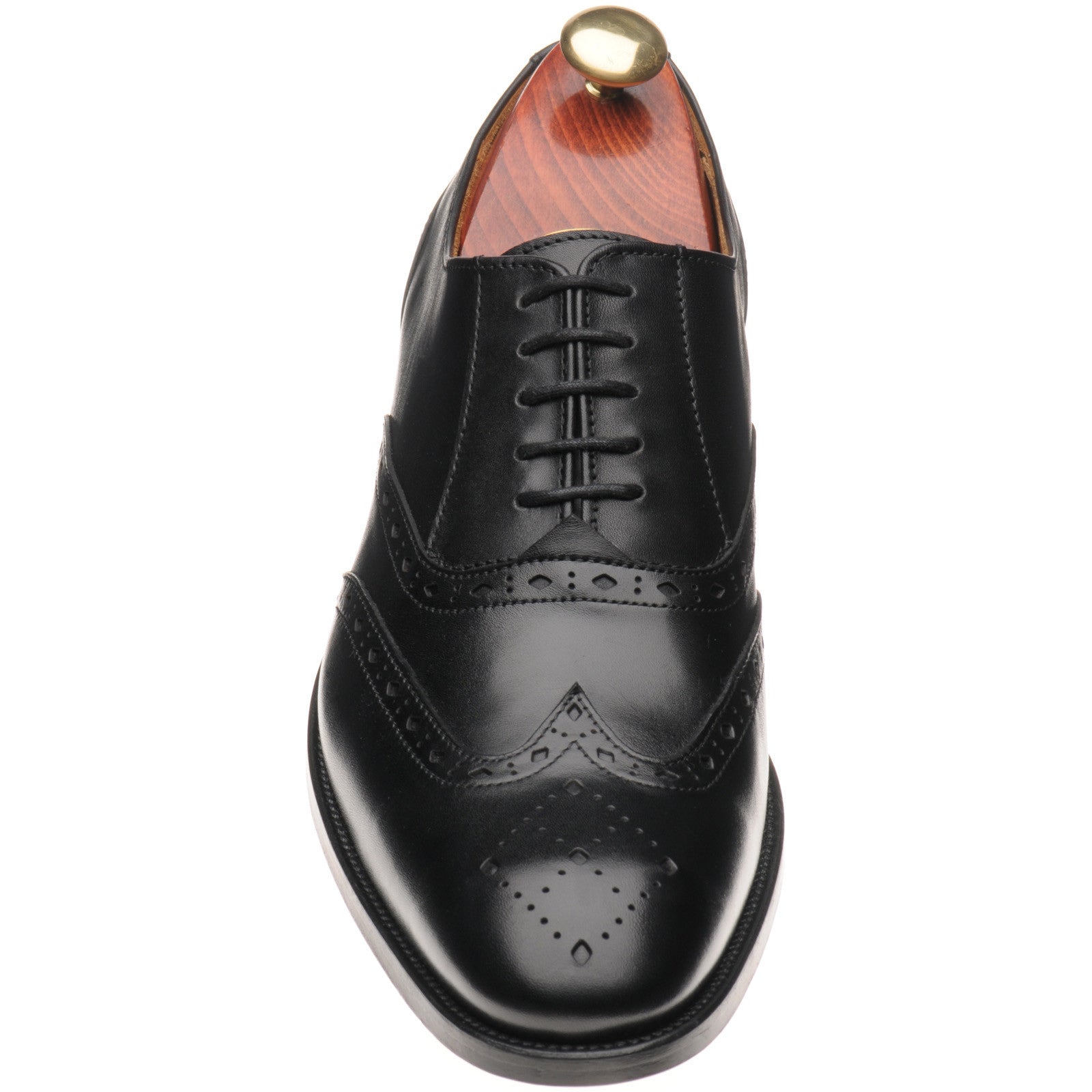 Wildsmith Model 42 mens brogues in black calf