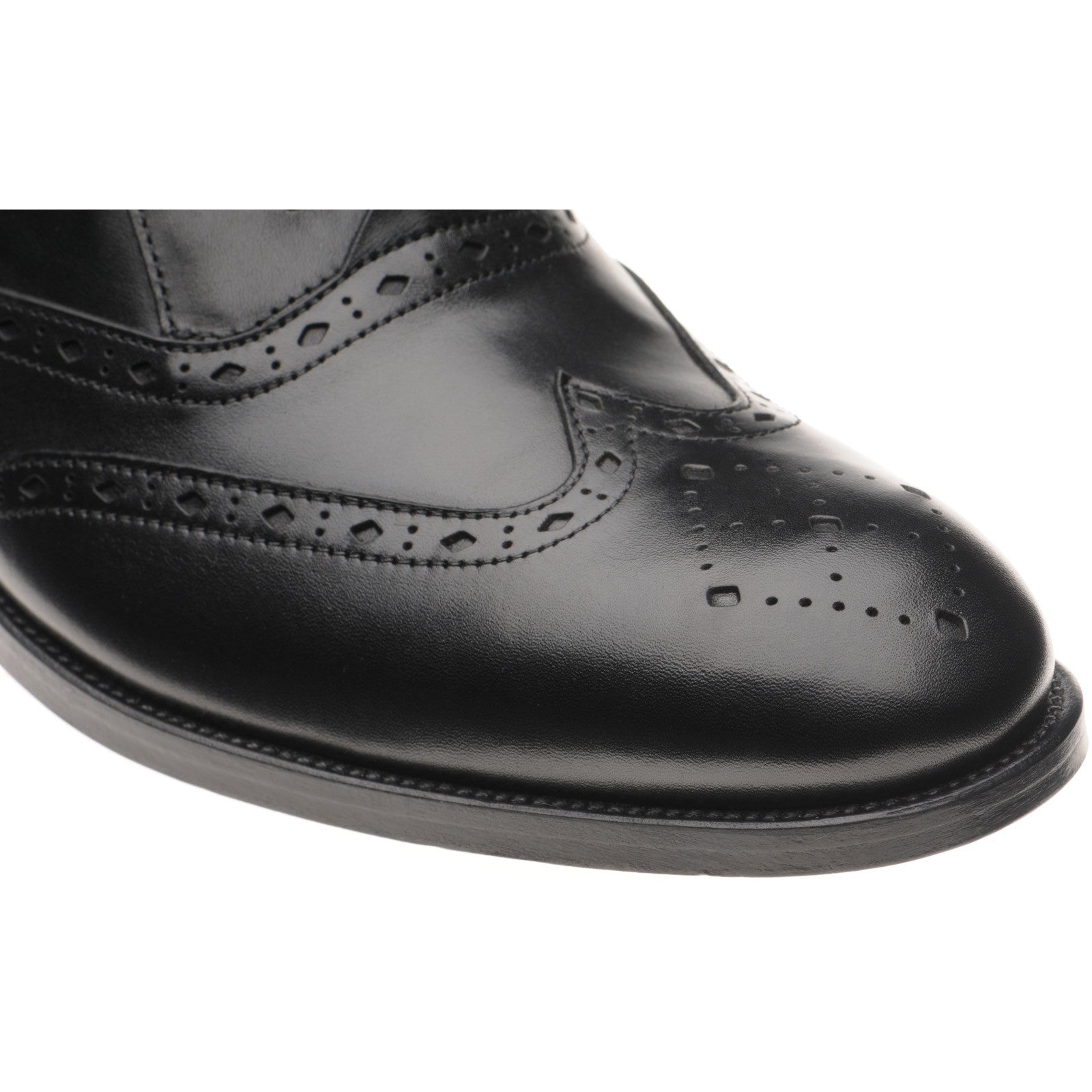 Wildsmith Model 42 mens brogues in black calf