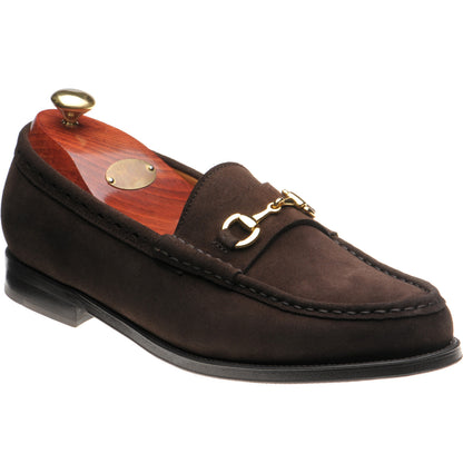 Product image for Wildsmith Model 53 in dark brown suede