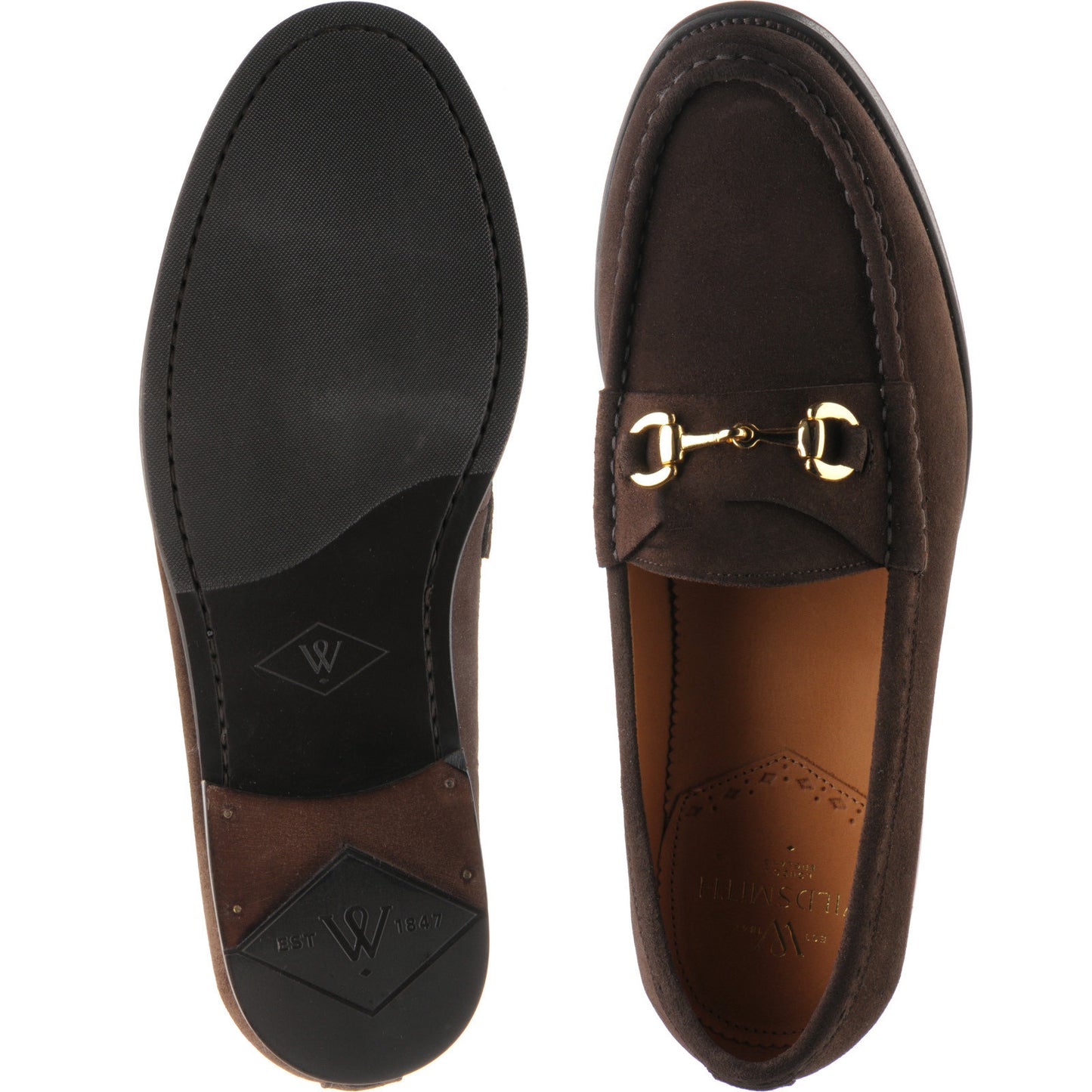 Product image for Wildsmith Model 53 in dark brown suede