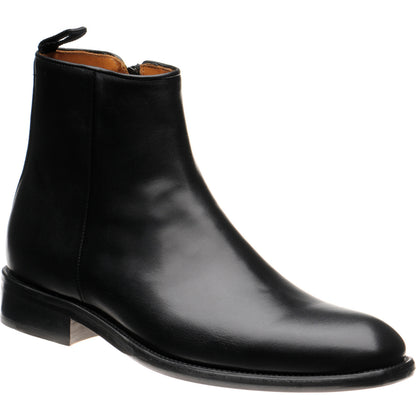 Product image for Wildsmith Model 70 mens Chelsea boots in black calf (second)