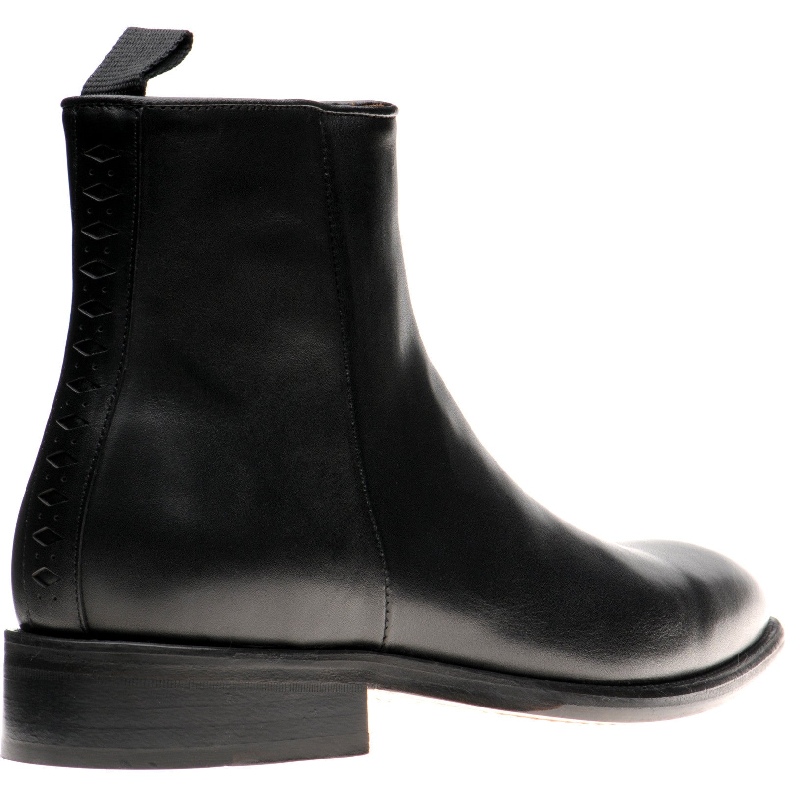 Product image for Wildsmith Model 70 mens Chelsea boots in black calf (second)